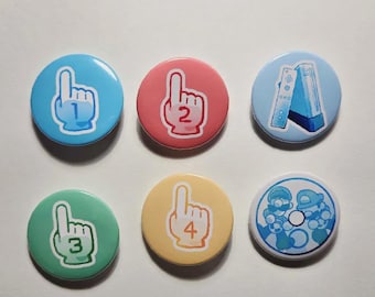 Wii Button Pins