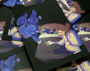 Goodnight Dreemur Tenna & Luna Print