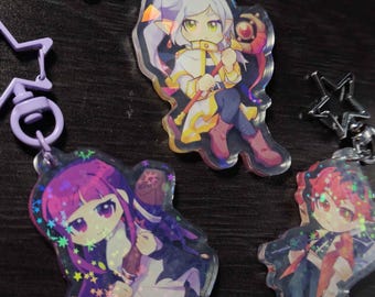 Frieren Wandering Mage Anime Keychain/Charm 2.5"