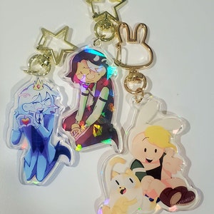 Fionna and Cake, Simon Petrokov, Winter King 2.5" Keychain/Charm