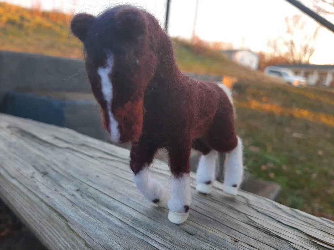 Custom Made Needle Felt Horse Etsy