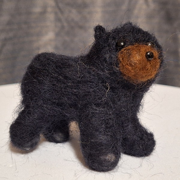 Felt Black Bear