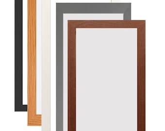 Panoramic Picture Frame: Handmade Wooden Effect Poster Frames