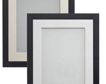 Photo Frame with White Mount / ivory mount | Poster Frame for Wall Hanging | Photo Frame for Gifting Home Decor