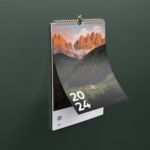 Calendario fotografico 2024: include Islanda, Madeira, Scozia e altro ancora