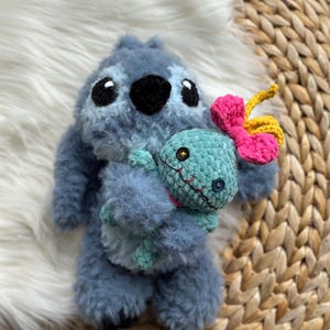 Bundle Stitch, Angel and Scrump, Alien Plush Crochet Pattern Bundle PDF, Creature Amigurumi, Fur or Chenille Plush Set, Digital Download image 13