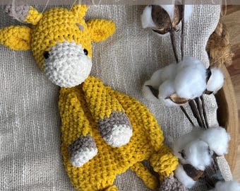 Charmed Low sew pattern, Snuggler, cute Giraffe, amigurumi pattern, Crochet, soft snuggler, stuffed plush animal, baby shower gift,