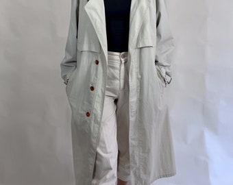 Vintage Trenchcoat Bugatti Light Gray