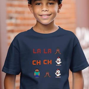 Lava Chicken Gaming Kids Tee: Fun Gamer T-Shirt