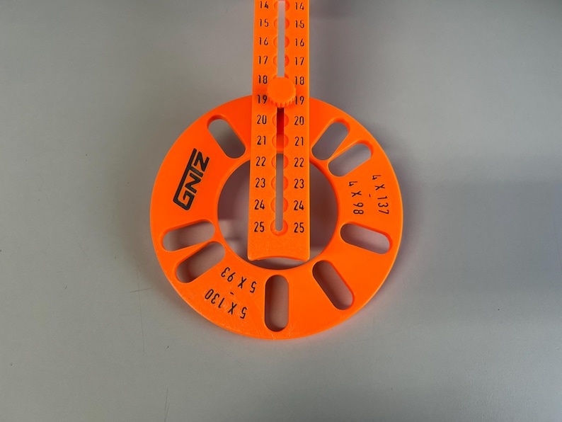 Measuring Gauge Fitment Tool / Wheel Fitment Tool WFT Rim Adaptation ...