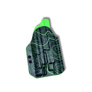 Funda de Kydex Springfield Armory XD-M de 4.5&quot; con Streamlight Tlr-1 HL-X, con funda interior o exterior, ligera, con corte óptico, hecha a mano en EE. UU.