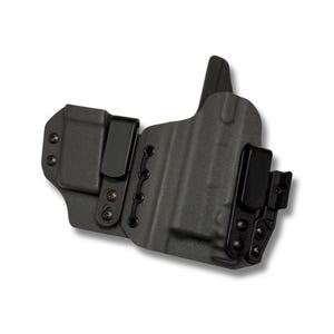 Funda para Glock 43X MOS con luz Streamlight TLR-7 Sub IWB con sidecar