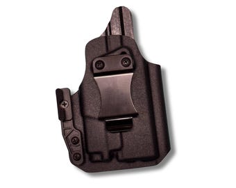 Springfield Armoury Hellcat Pro + Olight PL-Mini 3 IWB oder OWB Kydex Holster