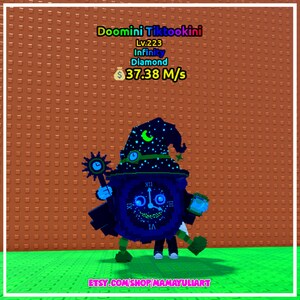 Doomini Tiktokini Infinity Diamond – Escape Tsunami For Brainrots