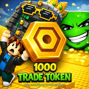 Escape Tsunami For Brainrots - 1000 Trade Token - Consegna rapida ed economica
