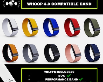 Correa de muñeca compatible con Whoop 4.0 Premium: pulsera de alto rendimiento de AR Labs