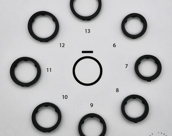 Oura Ring Sizing Kit (Gen 2/3), Sizes 6-13