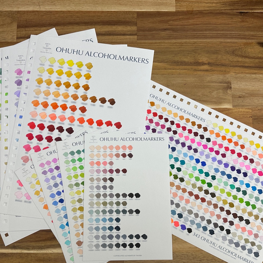 OLD COLORCODES Chromatic 343 Ohuhu Honolulu Color Swatch, 3 Formats ...