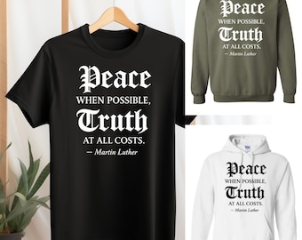 Protestant Gifts Reformation Tee Christian Shirt Martin Luther Faith Based Gifts