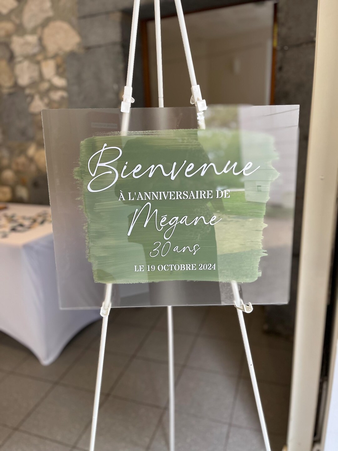Custom Acrylic Welcome Sign. - Etsy