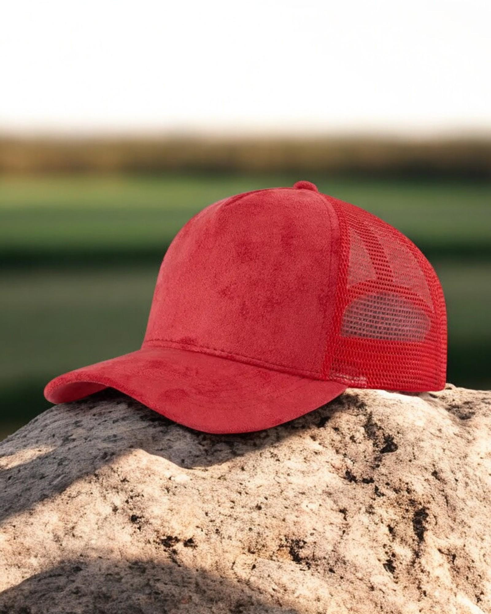 帽子 COOTIE SUEDE 5 PANEL MESH CAP RED Blank Suede Mesh 5 Panel Trucker Hats ** Free Shipping** - Etsy