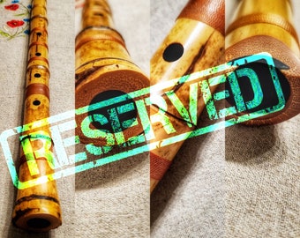 Shakuhachi Zen Flute, Key B, 25 years old bamboo