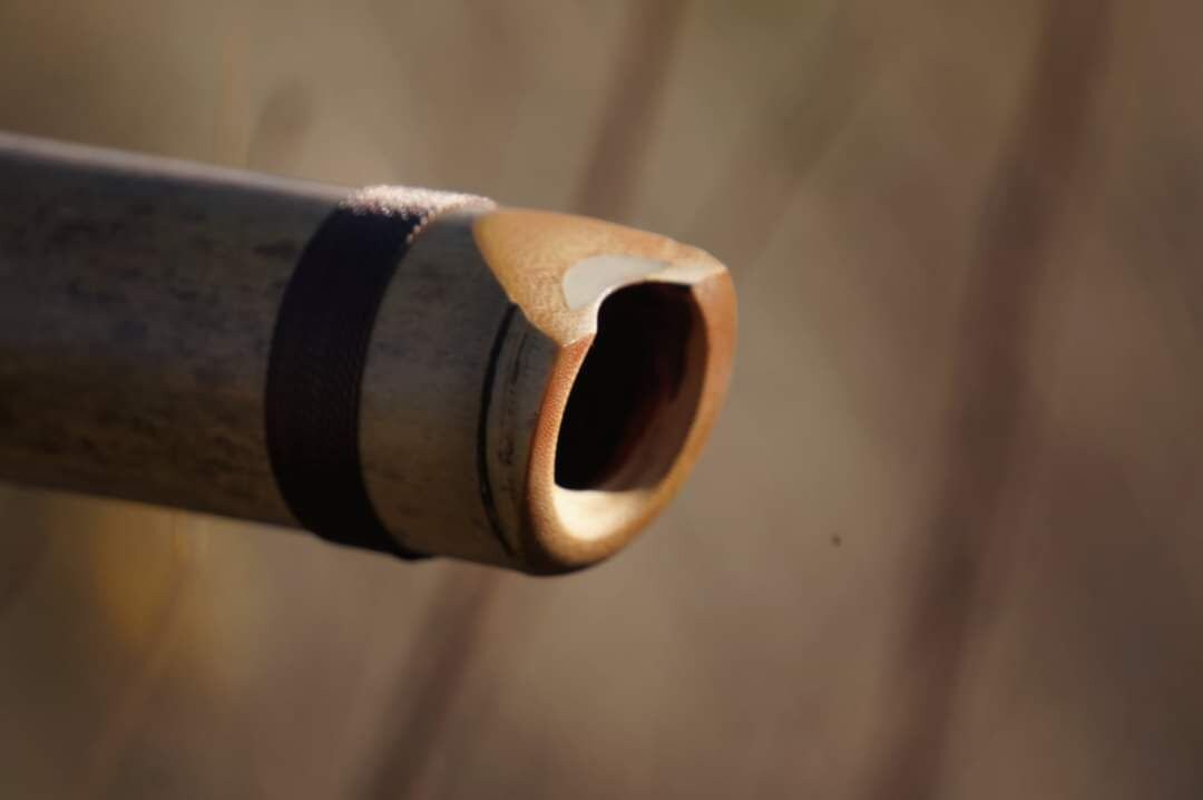 Zen Shakuhachi Bamboo Flute bamboo Wind/ Key G / Jinashi Style Etsy