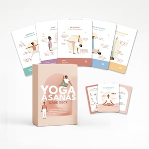 Yoga Card Deck: Hatha Poses, Sequences & Breathing Techniques. For beginners and Yoga instructors