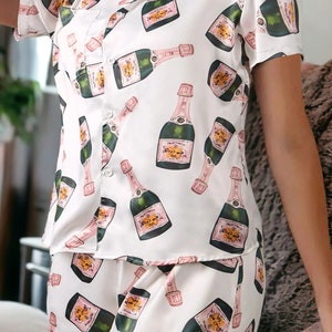 Champagne glass pajamas sales