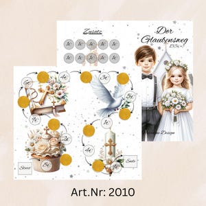 Der Glaubensweg - 2er Klappkarte + extra Tracker / 2010