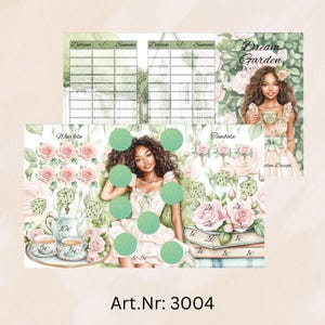 Dream Garden - 3er Klappkarte / 3004