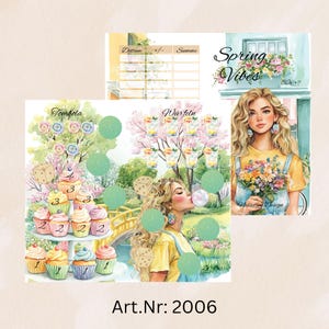Spring Vibes - 2er Klappkarte / 2006