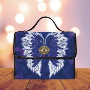 Sac à main gothique ange, sac à main céleste chic, sacoche Angelcore, accessoire bohème mystique, cadeau fantaisiste pour petite amie, sac à main gothique fantastique