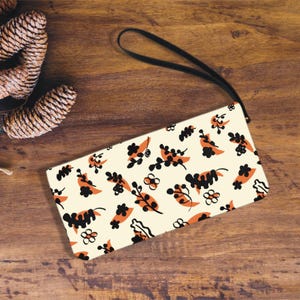 Bracelet Cottagecore rétro, sac à main floral, pochette fantaisiste, portefeuille bohème minimaliste, accessoire d'inspiration vintage, cadeau pour petite amie, elle