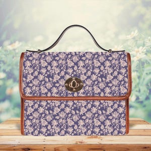 Sac cottagecore, sac à main bohème, sac à main floral vintage pour femme, sacoche de style romantique, accessoire d'élégance rustique, cadeau, sac à main parisien chic