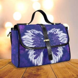 Cartera gótica con alas de ángel, bolso de estética oscura, bolso de fantasía, accesorio místico, bolso de moda etéreo, bolso de mano celestial chic, regalo para ella
