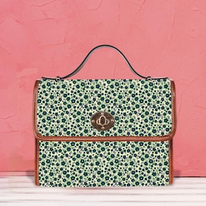 Mini bolso floral para mujer, bolso estilo bohemio Cottagecore, cartera de fantasía con flores, accesorio bohemio novedoso, regalo romántico para ella, bolso atemporal