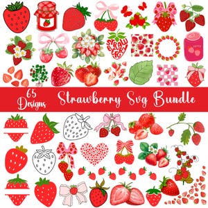 Bundle Png Svg fraise, cliparts fraises mignons, dessins arc-en-ciel de bonbons aux fraises, Svg de fruits d'été, fichiers coupés pour Cricut, téléchargement immédiat