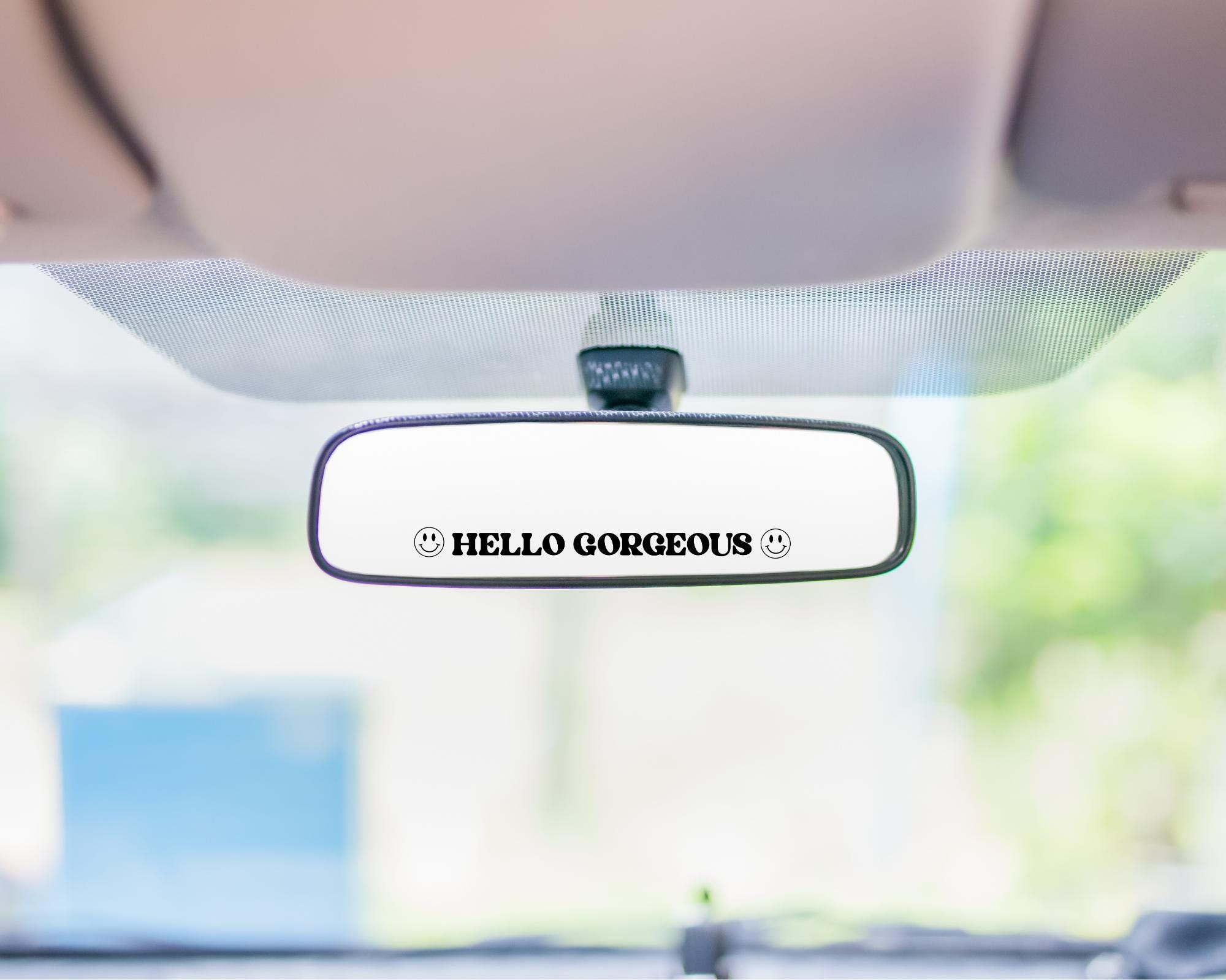 Car Mirror Saying SVG Bundle: Funny Rearview Decals (digital Download ...