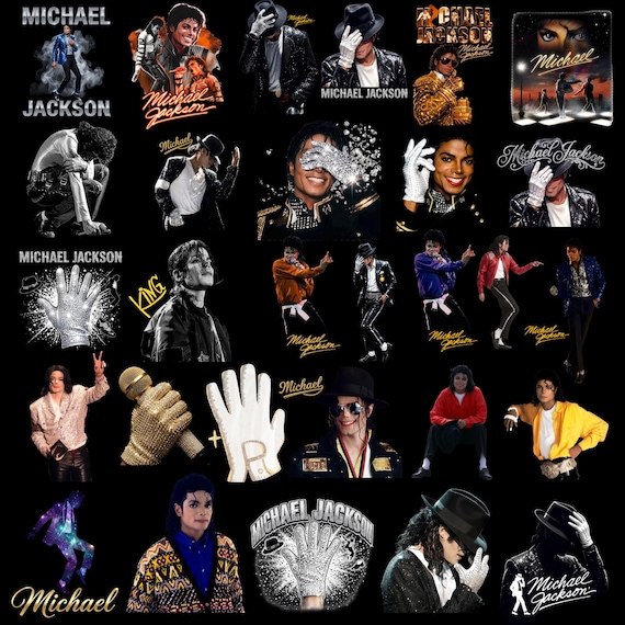 50 King of Pop PNG Bundle, 80s Music Legend Sublimation Designs,Vintage Singer Png,MJ Inspired Png, Digital Download,Retro Music Shirt Png