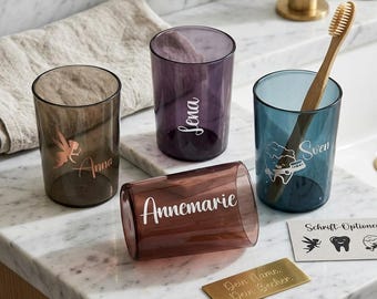 Zahnputzbecher | Gurgelbecher | Erwachsener | Kind | personalisierbar | Geschenkidee