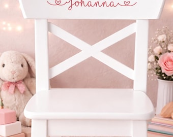 Highchair stickers | Personalized highchair stickers | Gift idea | Baby chair
