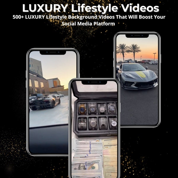 500+ LUXURY Lifestyle Background Viral Videos For Youtube, TikTok, Instagram | Full HD 1080p, HD Watermark free, High Quality