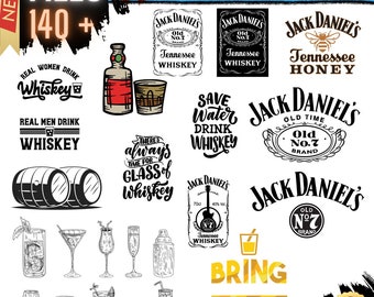 Whiskey SVG Bundle, Drinking Svg, Cocktail Svg, alcohol svg bundle, Whiskey Lovers, Whiskey Decal, Whiskey Quote, Cut File for Cricut