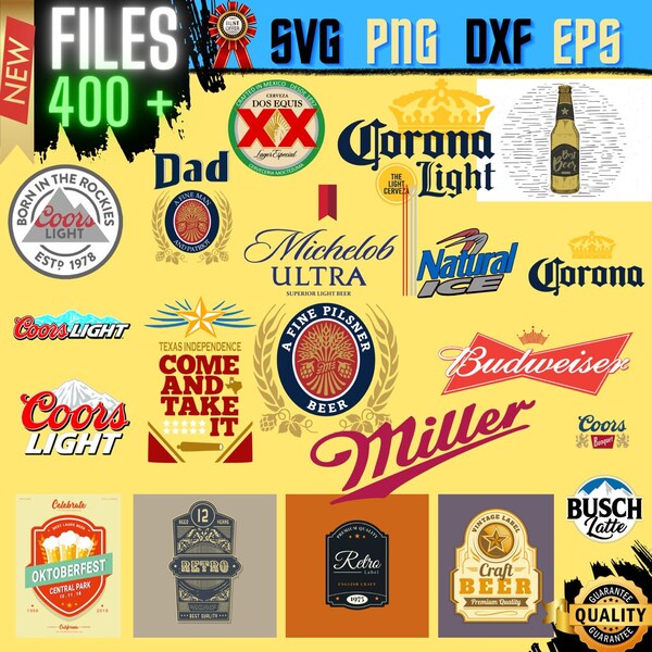 Beer Mega Svg Bundle 400 + Files, Svg, Png, Beer SVG Bundle, Beer Quotes SVG Designs, Beer Glass SVG, Alcohol Quotes, Silhouette, Cut file