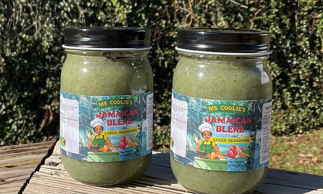 Jamaican Green Seasoning Blend With Scotch Etsy