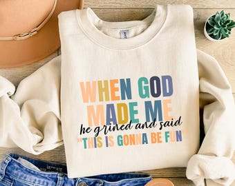 Funny Christian Quote PNG: Boho Hippie Design (Digital Download)
