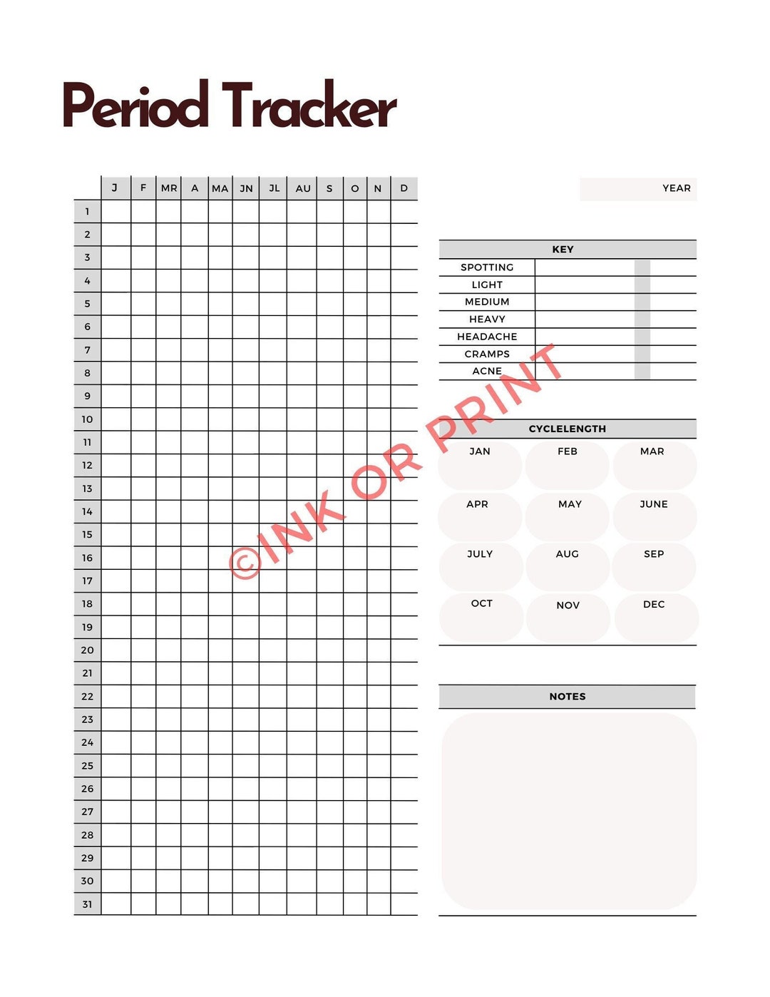 yearly-period-tracker-digital-and-printable-period-tracker-etsy-uk