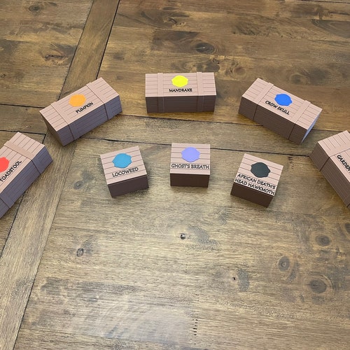 Quacks of Quedlinburg: 3D-geprinte tokenopslag – bordspelorganizer – compatibel met geek-up bits