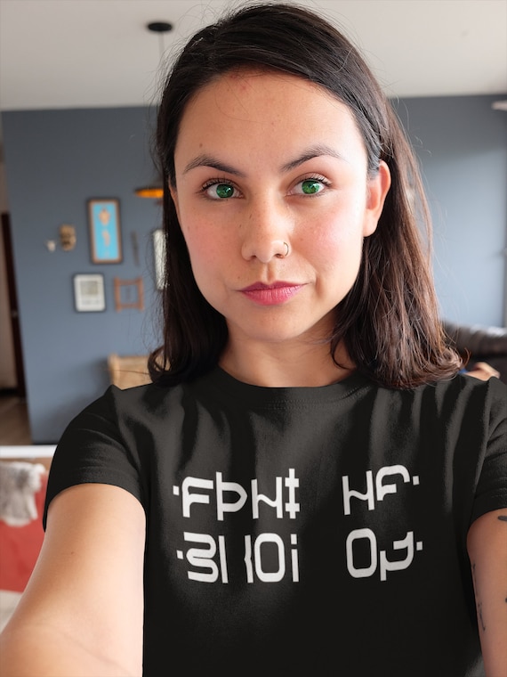 トップス theredthread message uni Hidden Message SHUT UP Fold up Shirt - Etsy